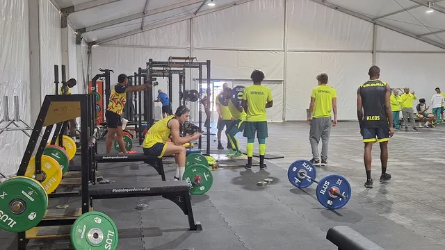 Juegos Panamericanos Santiago 2023 — sala de entrenamiento